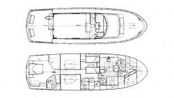Hatteras 58 ft 58 Motor Yacht 1987 YX0100000482
