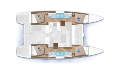 Lagoon 45 ft 450S 2018 YX0100000491