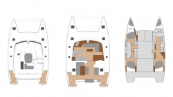 Fountaine Pajot 44 ft Helia Evolution Maestro Owners 2018 YX0100000503